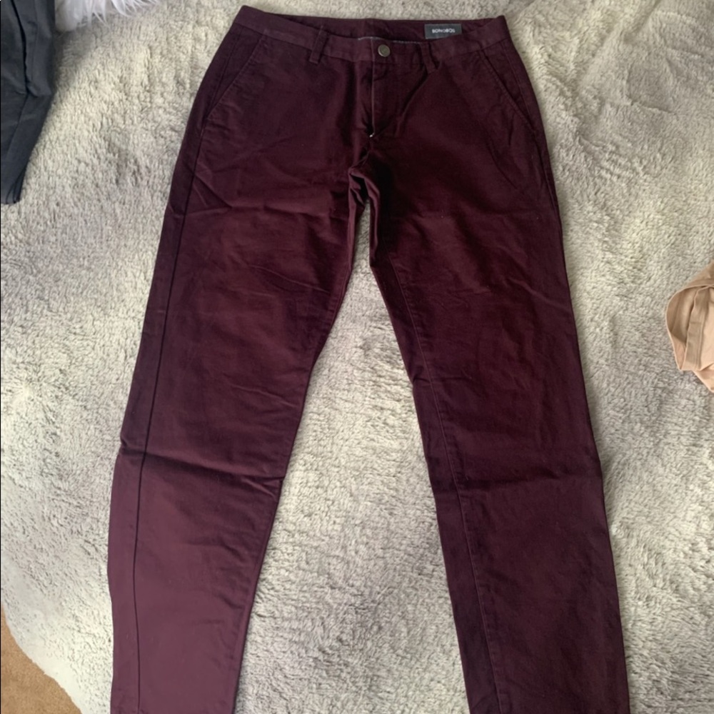 Bonobos Burgundy Chinos